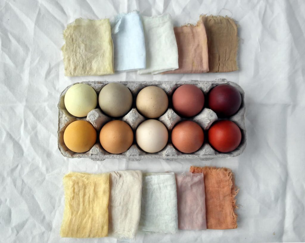 barwienie jajek