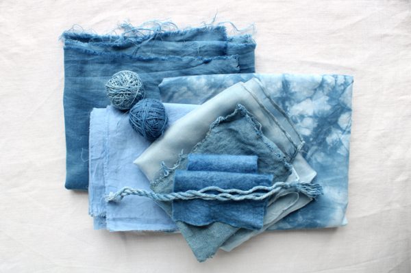 naturalny niebieski barwnik do tkanin